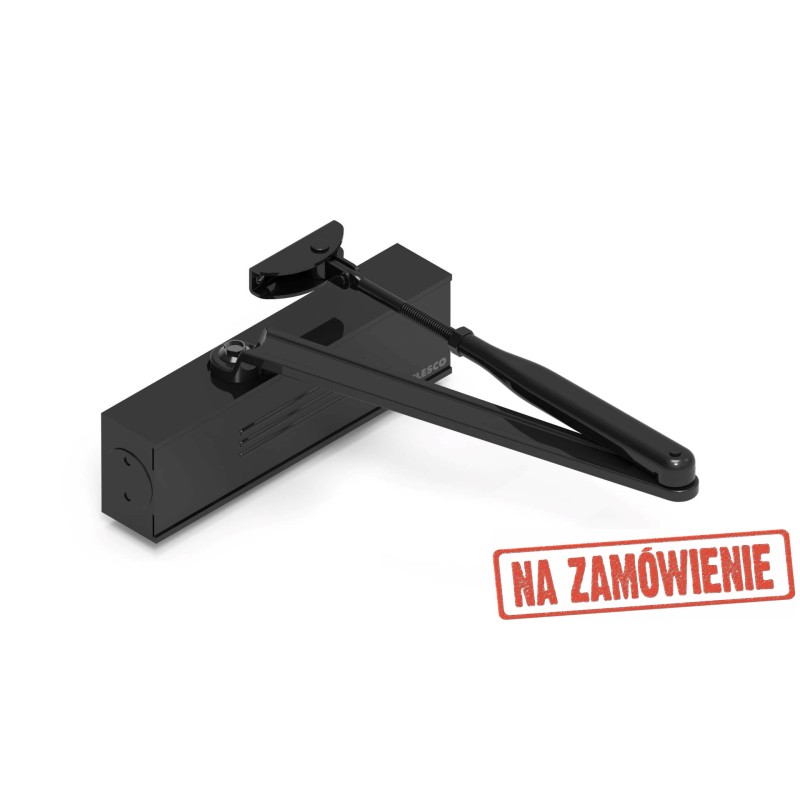 Samozamykacz Telesco UNIK 2559T.PL EN2-4 z ramieniem z blokadą srebrny